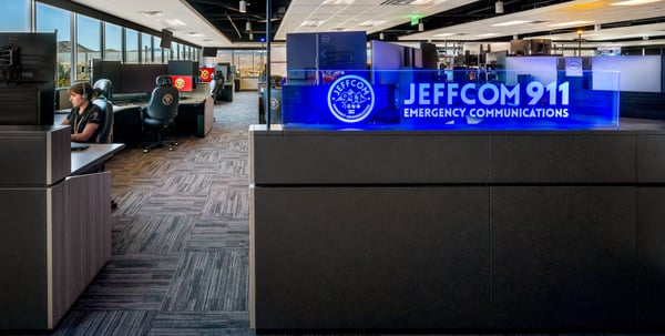 Blue Jeffcom sign