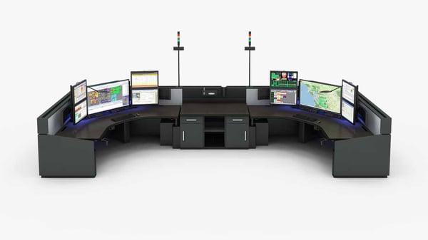 DC-25213-01 South Sound 911 - Opt 1 Rev B - Monitor Configuration - Elevation I
