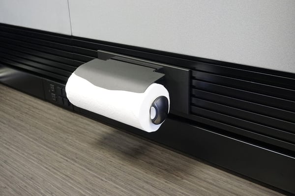 Slatwall Paper Towel Holder