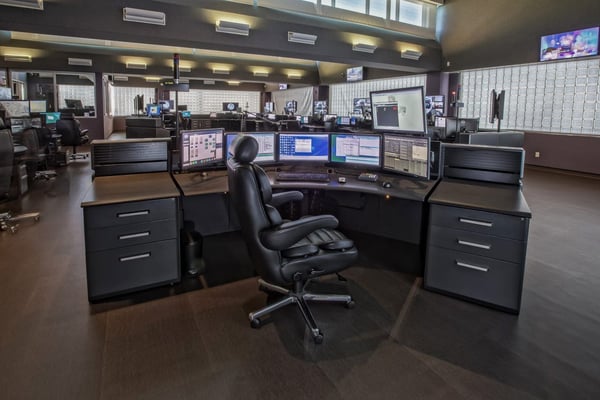 Supervisor Station with Storage Extensions