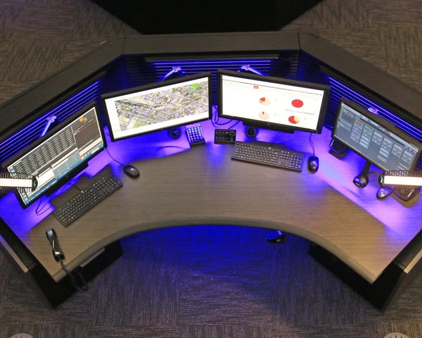 Bexar Metro 911 Corner Console