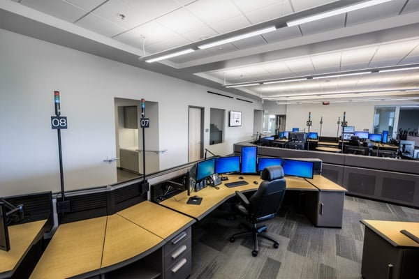Public Safety Supervisor Station with Transaction Counter