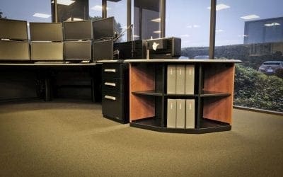 Console Corner Bookshelf