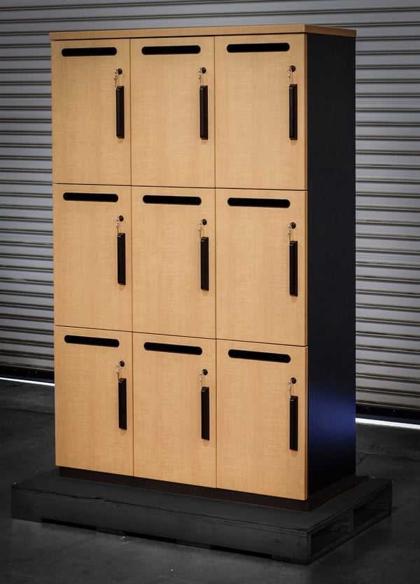 Lockers with Secure Mail Slot