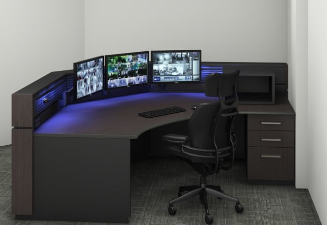 DC-23164-01 Pepco Bethesda Substation Security Desk - Opt 1 Rev A - Rendering