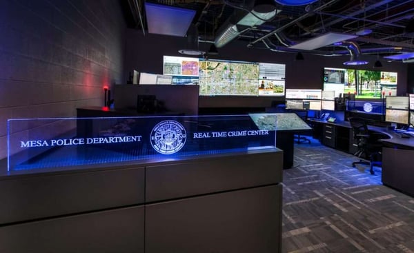 Real-Time Crime Center Consoles