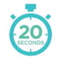 let soap and water sit for 20 seconds to deactivate the COVID-19 virus