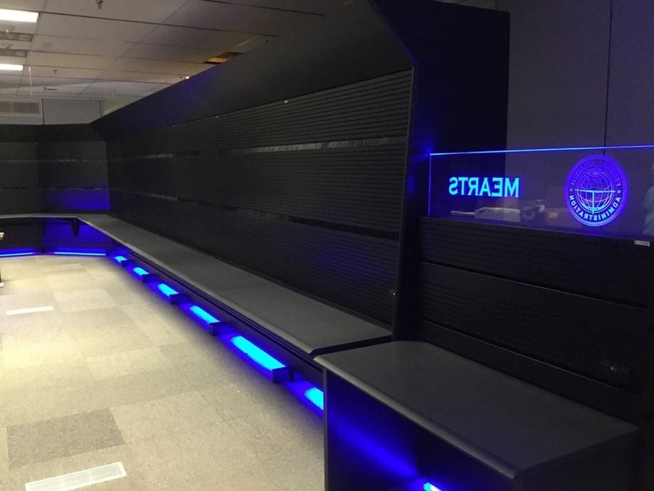 FAA ATC MEARTS lab console furniture Russ Bassett