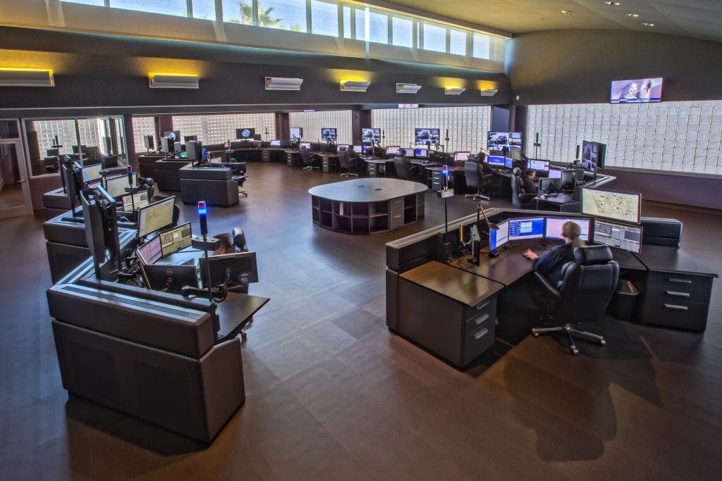 South Bay Communications 911 Dispatch Center design