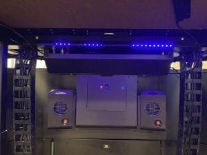 Russ Bassett Security Ops Comfort ControlsFlex sit to stand console furniture