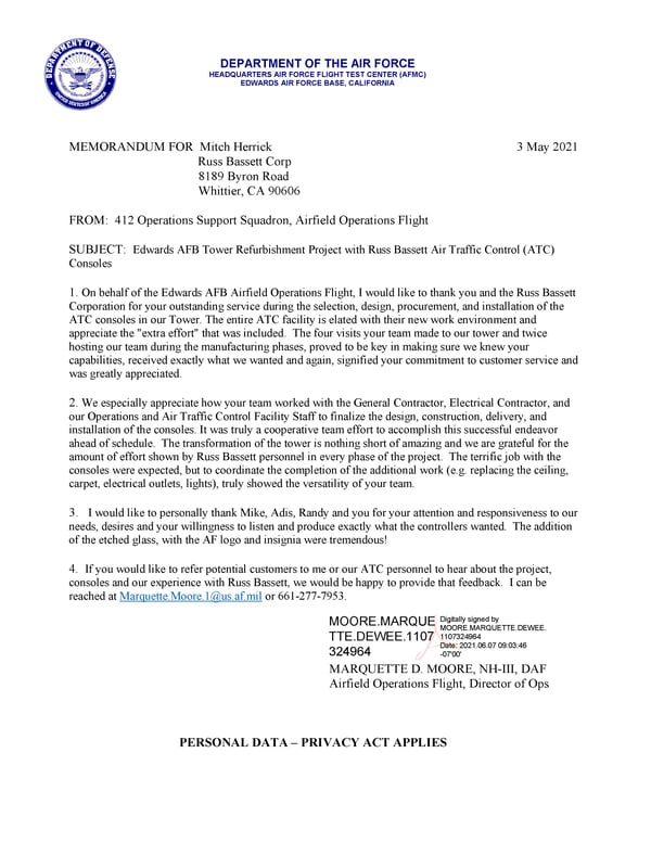 Letter of Reference - Russ Bassett, 6 Jun 21[2]